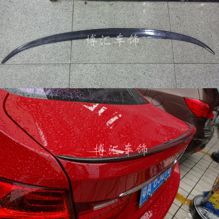 stock Fit for BMW 3 series F30 F35 316 320 328 335i Li M3 carbon fiber rear spoiler
