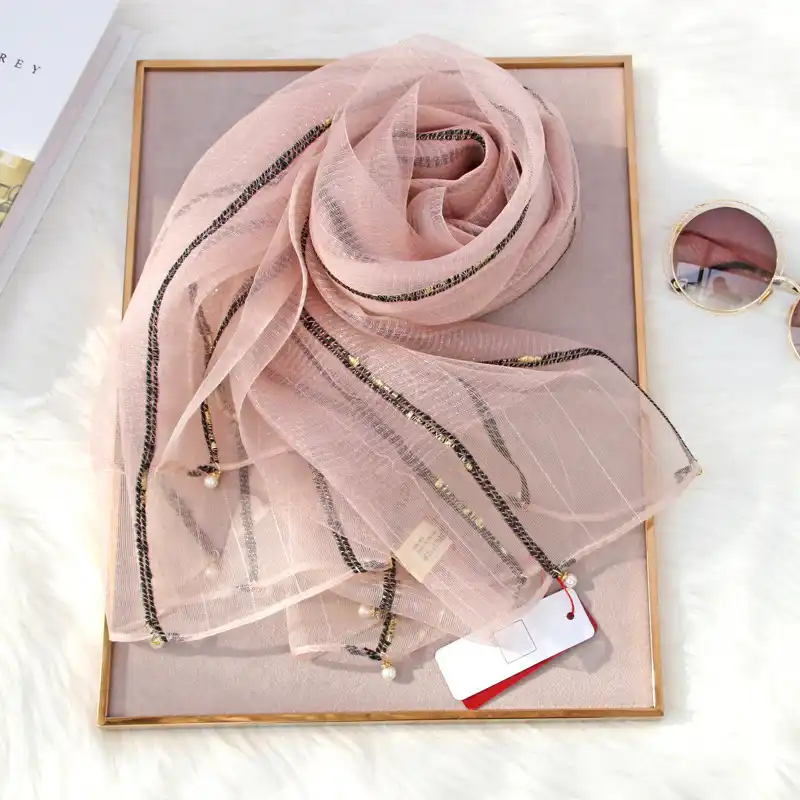 gold scarf wrap