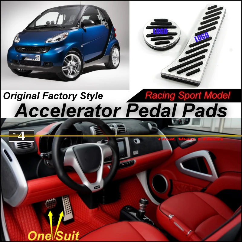 Litanglee Car Accelerator Pedal Pad / Cover of Factory Sport Racing Design For Mercedes Benz MB Smart ForTwo / ED 2007~2015 AT
Litanglee Car Accelerator Pedal Pad / Cover of Factory Sport Racing Design For Mercedes Benz MB Smart ForTwo / ED 2007~2015 AT