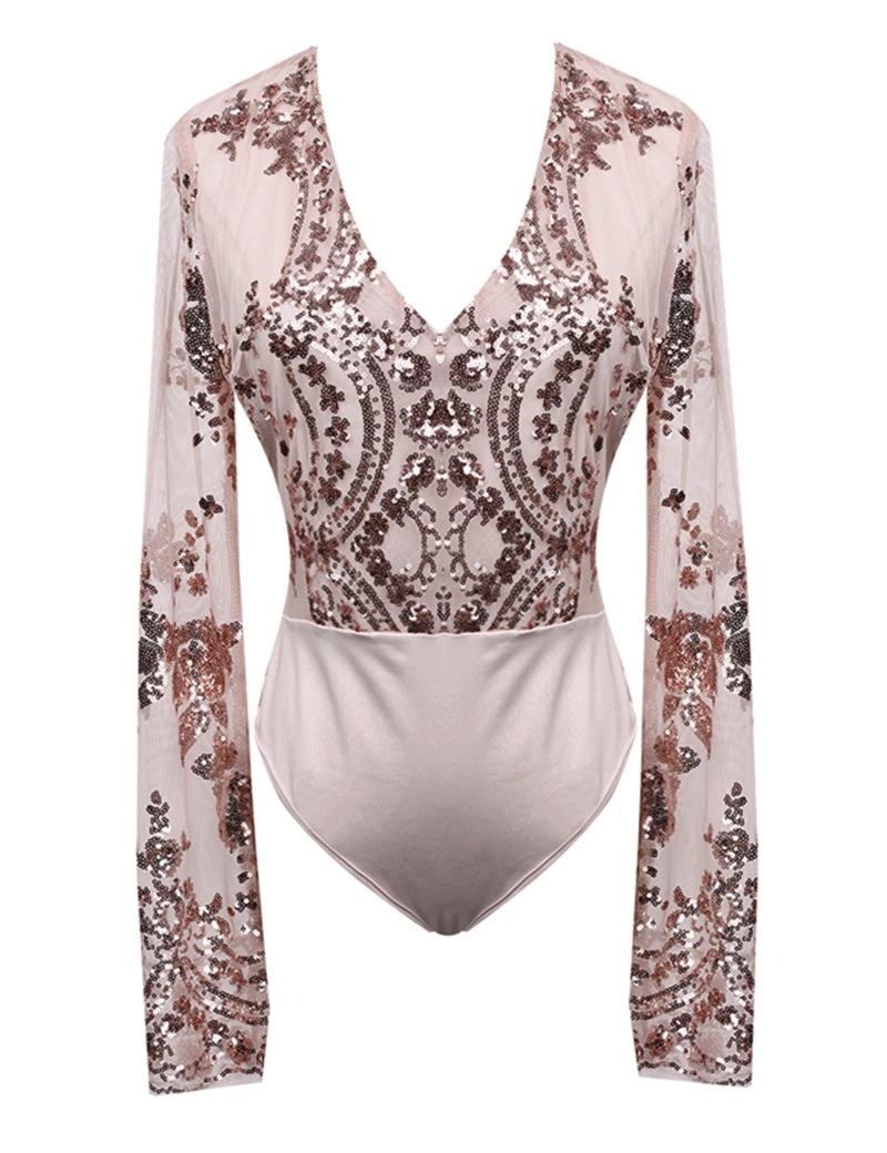 Women sexy casual fashion Bodycon Long Sleeve v-neck lace floral see through party Clubwear skinny bodysuit
Women sexy casual fashion Bodycon Long Sleeve v-neck lace floral see through party Clubwear skinny bodysuit