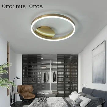 Postmodern Individual LED Golden Circle Ceiling lamp Living Room Dining Room Bedroom New American Iron Ceiling lamp
Postmodern Individual LED Golden Circle Ceiling lamp Living Room Dining Room Bedroom New American Iron Ceiling lamp