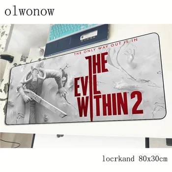 The evil within mousepad 80x30cm hot sales gaming mouse pad gamer mat High-end computer desk padmouse keyboard large play mats
The evil within mousepad 80x30cm hot sales gaming mouse pad gamer mat High-end computer desk padmouse keyboard large play mats
