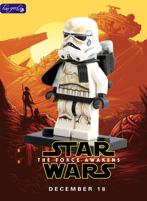 hao gao le 10pcs Star Wars Desert Storm Trooper clone Solider with weapons Building block bricks baby toys
hao gao le 10pcs Star Wars Desert Storm Trooper clone Solider with weapons Building block bricks baby toys
