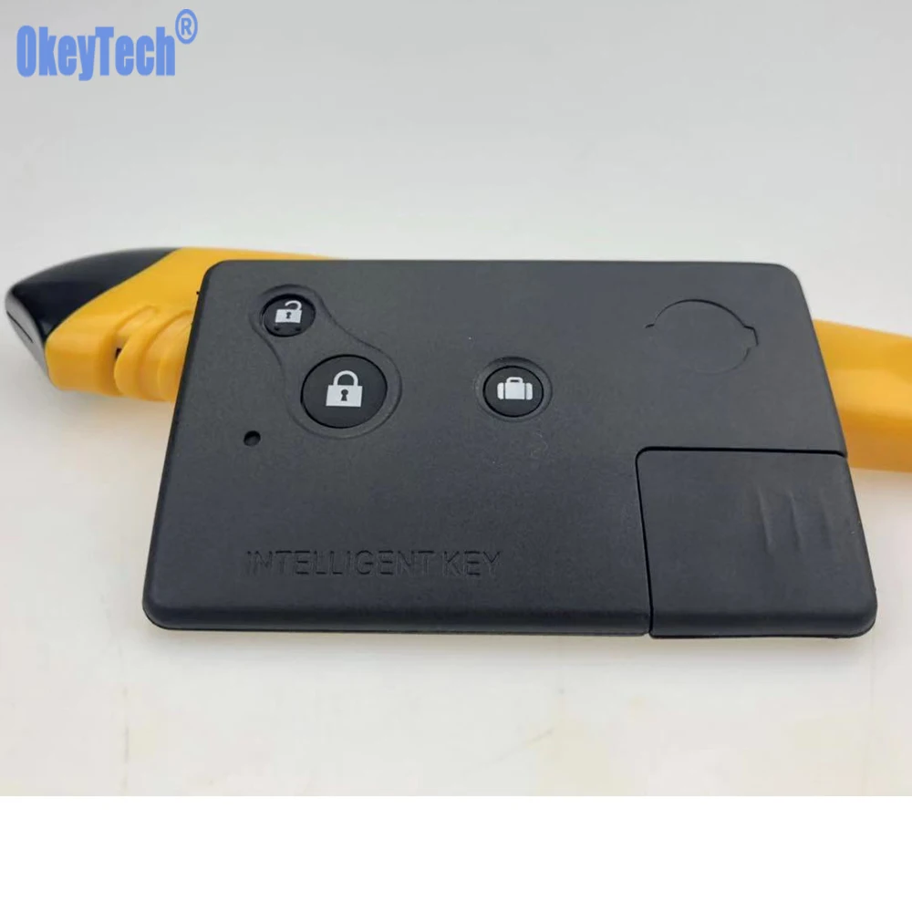 OkeyTech Car Key Case Replacement Smart Card for NISSAN 3 Buttons with Insert Blade Remote Key Fob Shell
OkeyTech Car Key Case Replacement Smart Card for NISSAN 3 Buttons with Insert Blade Remote Key Fob Shell