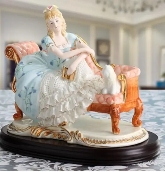 Porcelain Puppet Ceramic Handicraft European Beauty TOUCH MISS Lace Porcelain Porcelain Handicraft European Beauty Wedding
Porcelain Puppet Ceramic Handicraft European Beauty TOUCH MISS Lace Porcelain Porcelain Handicraft European Beauty Wedding