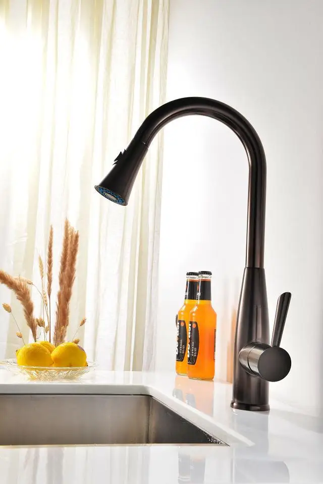 Free ship ORB oil rubbed bronze clour pull out kitchen faucet mixer tap Single hole /handle deck mounted
Free ship ORB oil rubbed bronze clour pull out kitchen faucet mixer tap Single hole /handle deck mounted