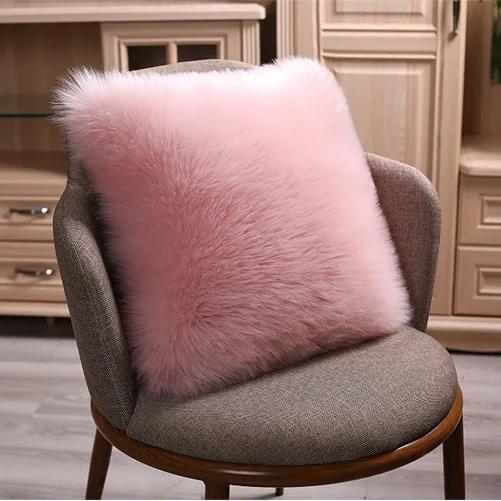 40/45/50cm Pure White/Grey Cushion Cover One Side Faux Fur Decorative Throw Pillow Case Square Plush For Home Sofa Decor Pillows
40/45/50cm Pure White/Grey Cushion Cover One Side Faux Fur Decorative Throw Pillow Case Square Plush For Home Sofa Decor Pillows