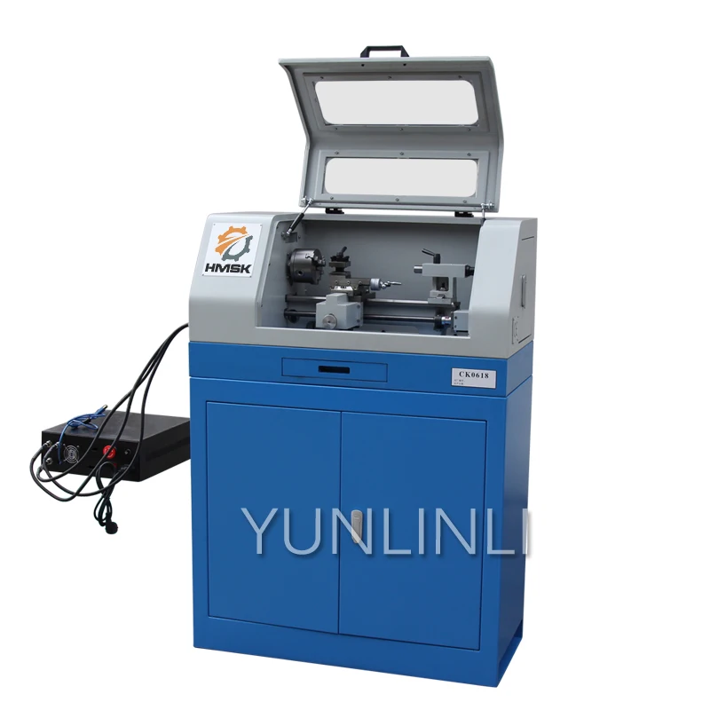 CK0618 Small CNC Lathe 220V 500W Mini Lathe Metal Processing Fully Automatic CNC Woodworking Model Processing Machine
CK0618 Small CNC Lathe 220V 500W Mini Lathe Metal Processing Fully Automatic CNC Woodworking Model Processing Machine