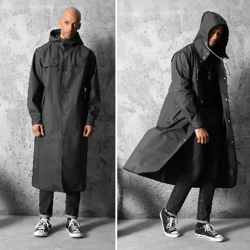 New Outdoor Large Raincoat Adults EVA Waterproof Thicken Hooded Raincoat Women Men Camping Travel Rainwear Rain Plastic Covers
New Outdoor Large Raincoat Adults EVA Waterproof Thicken Hooded Raincoat Women Men Camping Travel Rainwear Rain Plastic Covers