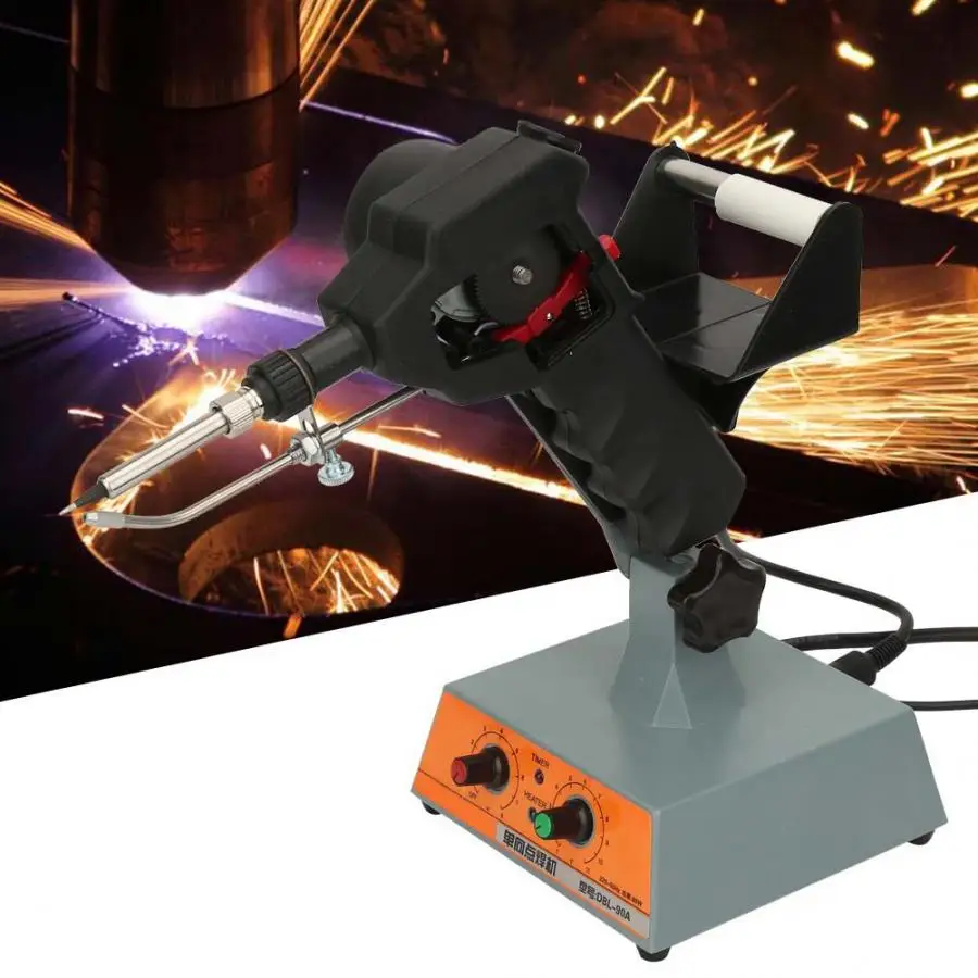 Tin Feeding Soldering Station Pedal Control Auto Tin Feeding Machine Solder Station Adjustable Temperature 220V AU Plug
Tin Feeding Soldering Station Pedal Control Auto Tin Feeding Machine Solder Station Adjustable Temperature 220V AU Plug