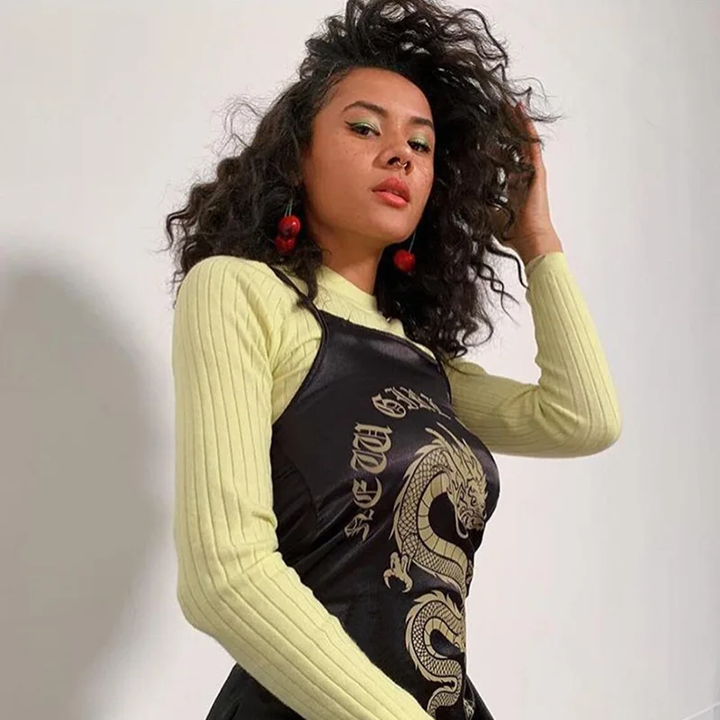 NCLAGEN 2019 Summer Dragon Print Split Mini Dresses Women Night Club Slash Neck Spaghetti Strap Bodycon Vestidos Casual Outwear
NCLAGEN 2019 Summer Dragon Print Split Mini Dresses Women Night Club Slash Neck Spaghetti Strap Bodycon Vestidos Casual Outwear