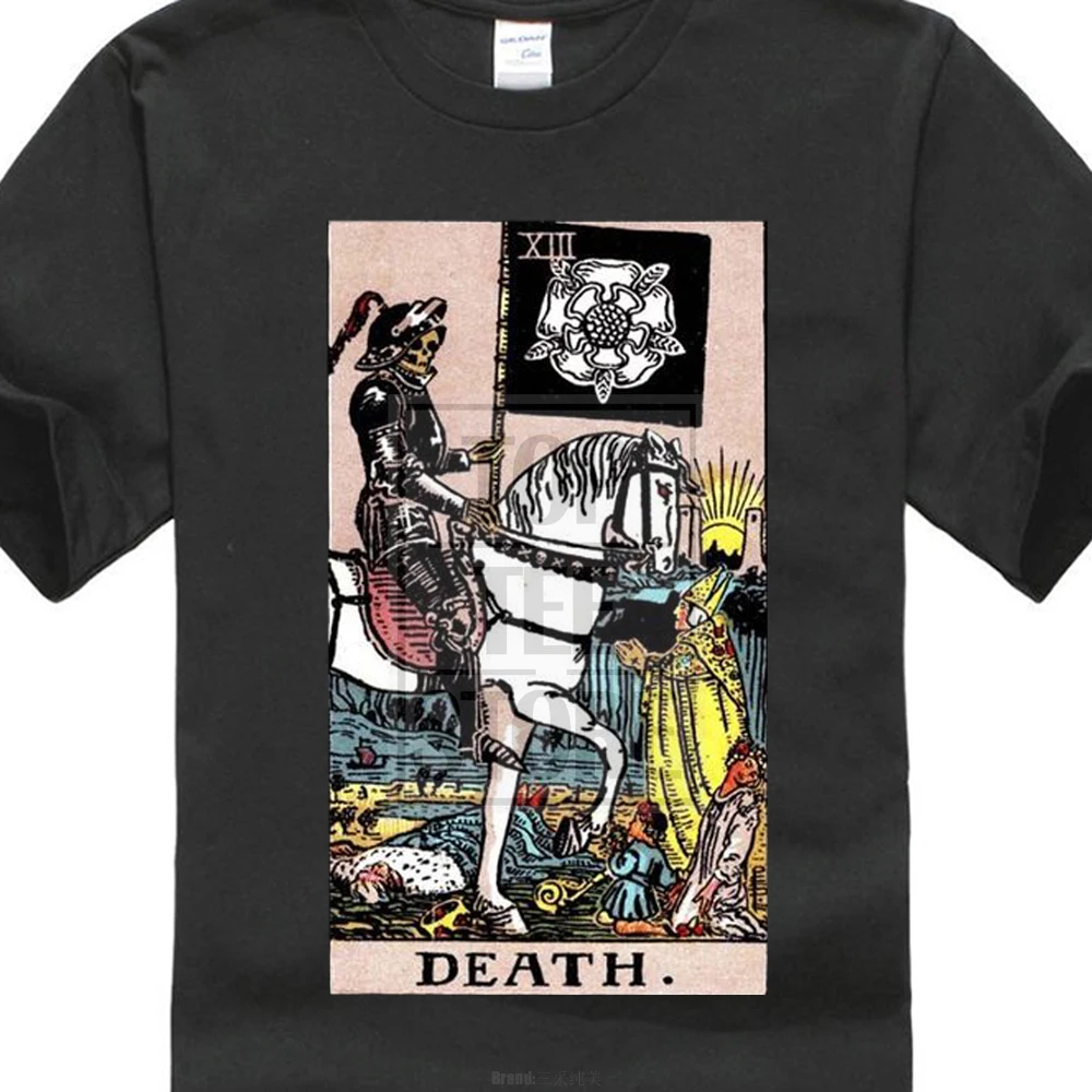 The Death T9 Tshirt Ryder Tarot Card Fortune Telling Occult Witchcraft T-shirts High Quality Brand Fashion Funny
The Death T9 Tshirt Ryder Tarot Card Fortune Telling Occult Witchcraft T-shirts High Quality Brand Fashion Funny