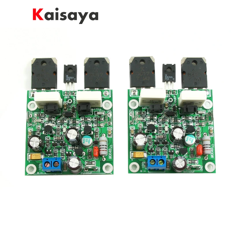2PCS New MX40 50W 8R Dual Channel Stereo HiFi Audio Power Amplifier Assembled finished Board Amplificador F7-011
2PCS New MX40 50W 8R Dual Channel Stereo HiFi Audio Power Amplifier Assembled finished Board Amplificador F7-011