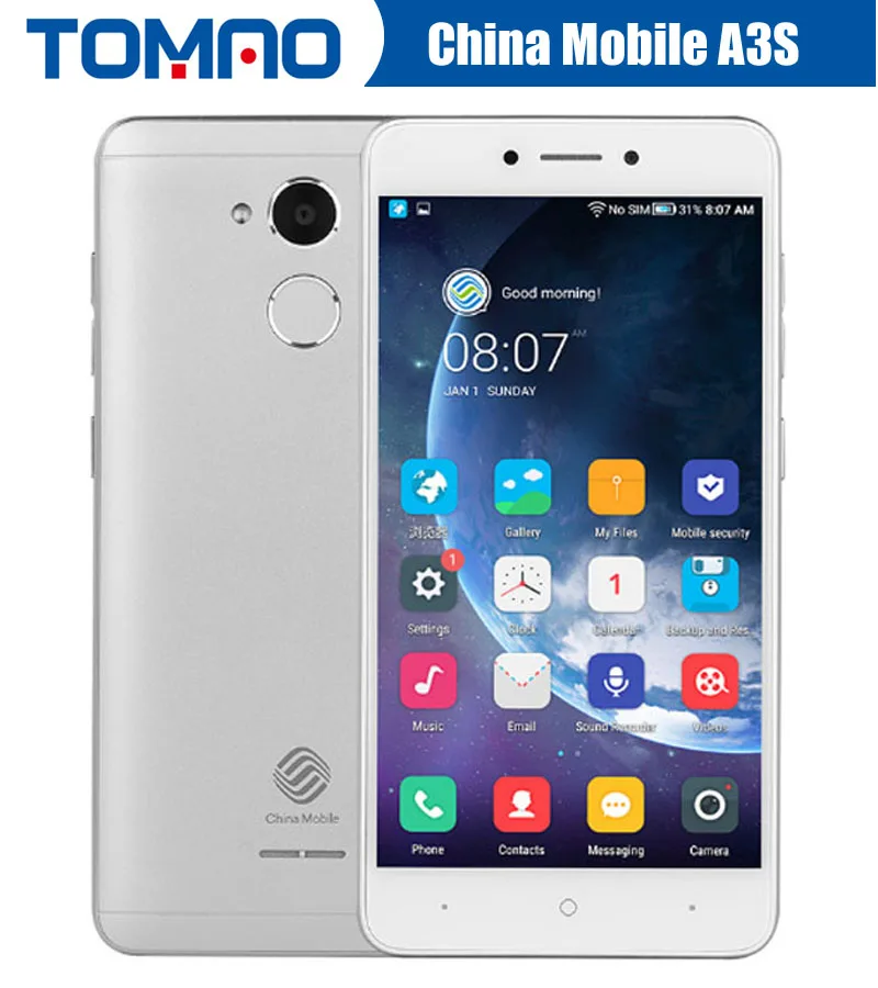 Unlocked Phone Chinamobile A3S 5.2'' Android 7.1 Snapdragon 425 Quad Core camera 4G M653 2G 16G Smart phone Google Fingerprint
Unlocked Phone Chinamobile A3S 5.2'' Android 7.1 Snapdragon 425 Quad Core camera 4G M653 2G 16G Smart phone Google Fingerprint