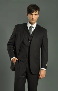 2020 New Slim Fit Groom Tuxedos Black Best man Suit Notch Lapel Groomsman Men Wedding Suits Bridegroom(Jacket+Pants+Vest)
2020 New Slim Fit Groom Tuxedos Black Best man Suit Notch Lapel Groomsman Men Wedding Suits Bridegroom(Jacket+Pants+Vest)