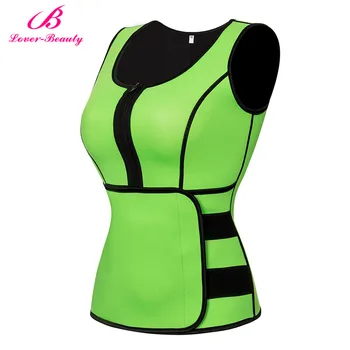 Lover Beauty Neoprene Sauna Suit Tank Top Vest with Adjustable Shaper Waist Trainer Belt Slimming Weight Loss Shapewear-A
Lover Beauty Neoprene Sauna Suit Tank Top Vest with Adjustable Shaper Waist Trainer Belt Slimming Weight Loss Shapewear-A