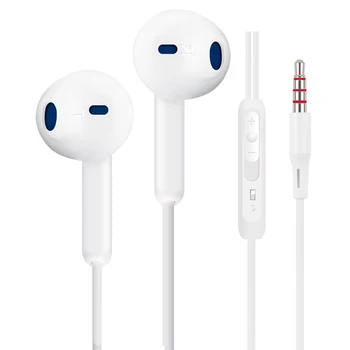 YPZ YingShang S6 Metal Earphone 3.5mm In-Ear Wired Ear With Microphone Stereo Bass