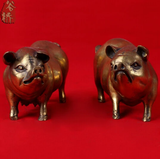 B0601 419Bronze sculpture, pig crafts copper pig decoration lucky bronze sculpture, derlook decoration statue
B0601 419Bronze sculpture, pig crafts copper pig decoration lucky bronze sculpture, derlook decoration statue
