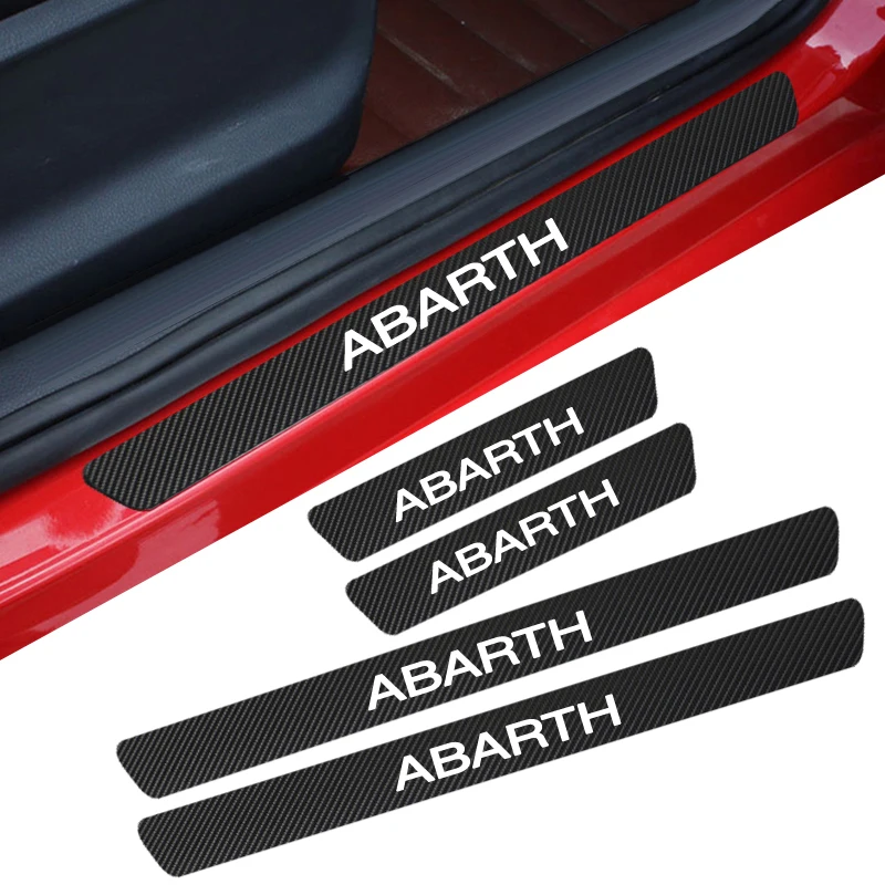 Car Carbon Fiber Protect Sticker Look Car Door Plate sill scuff welcome pedal threshold Cover for fiat abarth Sticker
Car Carbon Fiber Protect Sticker Look Car Door Plate sill scuff welcome pedal threshold Cover for fiat abarth Sticker
