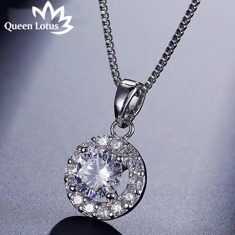 Queen Lotus 2018 Korean fashion necklace for women Micro-mosaic Shiny zircon chain pendant female choker neck jewelry pendant
Queen Lotus 2018 Korean fashion necklace for women Micro-mosaic Shiny zircon chain pendant female choker neck jewelry pendant