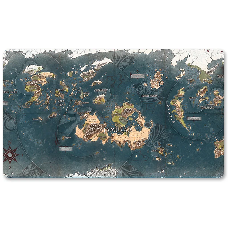 Many Playmat Choices - Dominaria Map - MTG Board Game Mat Table Mat for Magical Mouse Mat the Gathering
Many Playmat Choices - Dominaria Map - MTG Board Game Mat Table Mat for Magical Mouse Mat the Gathering