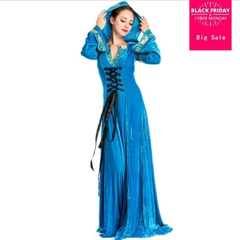 Halloween Queen costumes play hoodies dress European court female services dress Stage costumes cosplay witches nightwear wj2299
Halloween Queen costumes play hoodies dress European court female services dress Stage costumes cosplay witches nightwear wj2299