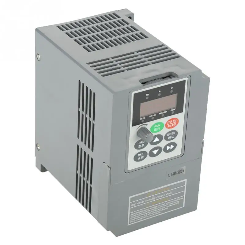 1.5KW Variable Frequency Drive 380V Universal Three-Phase Frequency Converter Variable Frequency Drive Converter
1.5KW Variable Frequency Drive 380V Universal Three-Phase Frequency Converter Variable Frequency Drive Converter