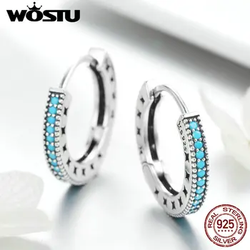 WOSTU 100% 925 Sterling Silver Bohemia Style Hoop Earrings For Women Anniversary Delicate Simple Jewelry Gift FIE493
WOSTU 100% 925 Sterling Silver Bohemia Style Hoop Earrings For Women Anniversary Delicate Simple Jewelry Gift FIE493