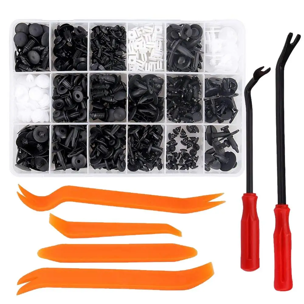 18 Kinds Mixed 415PCS Auto Fastener Car Universal Clip Bumper Fixed Clamp Push Type Clip for Automobile Series Fastener DY316
18 Kinds Mixed 415PCS Auto Fastener Car Universal Clip Bumper Fixed Clamp Push Type Clip for Automobile Series Fastener DY316
