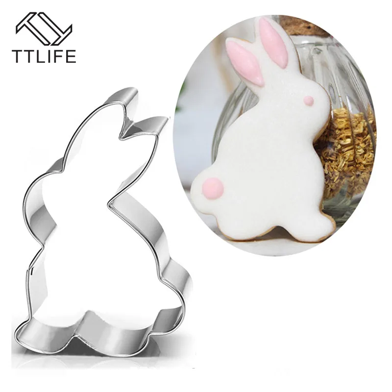 TTLIFE Bunny Rabbit Animal Cookie Cutters Stainless Steel Patisserie Baking Confectionery Biscuit Pastry Mould Accessories
TTLIFE Bunny Rabbit Animal Cookie Cutters Stainless Steel Patisserie Baking Confectionery Biscuit Pastry Mould Accessories