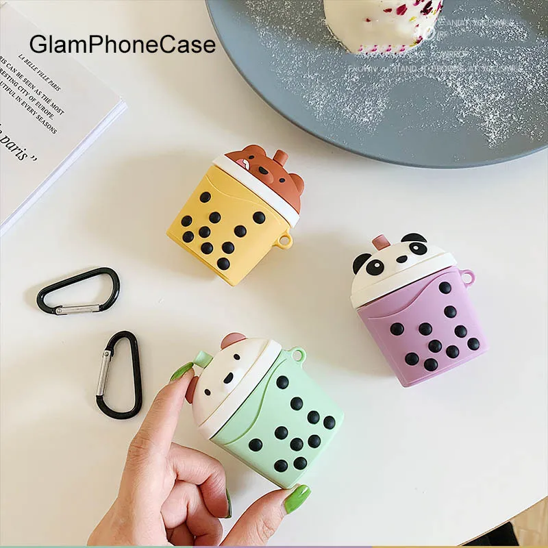 GlamPhoneCase Panda Pearl Milk Tea Airpods1/2 Generation Protective Cover Apple Wireless Bluetooth Headset Box
GlamPhoneCase Panda Pearl Milk Tea Airpods1/2 Generation Protective Cover Apple Wireless Bluetooth Headset Box