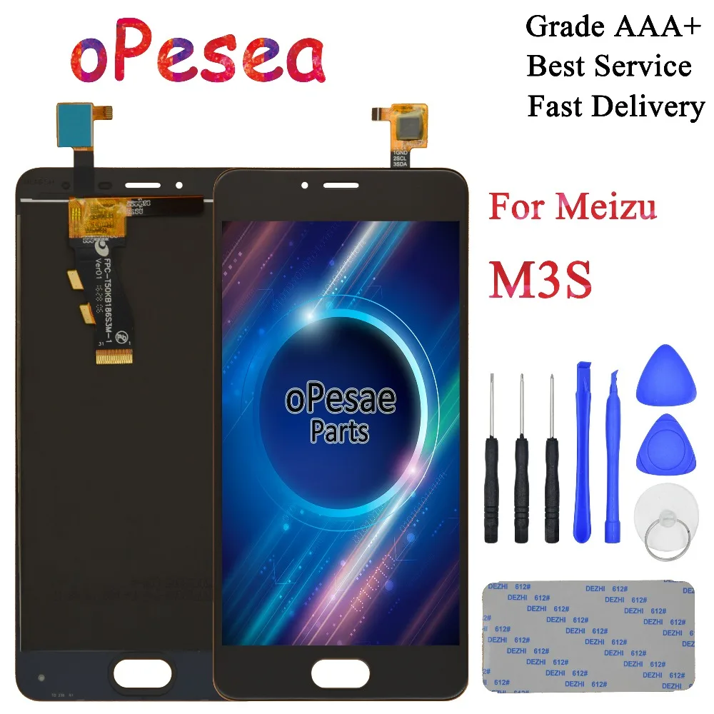 oPesea 5.0'' For MEIZU M3S LCD Display Panel Touch Screen Digitizer Glass Sensor Assembly With Frame for meilan 3s lcd
oPesea 5.0'' For MEIZU M3S LCD Display Panel Touch Screen Digitizer Glass Sensor Assembly With Frame for meilan 3s lcd