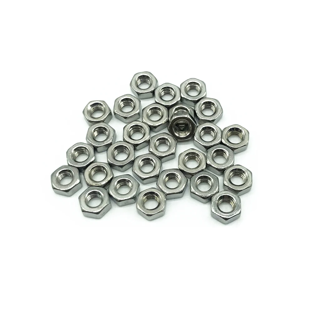 304 Stainless Steel Hex Nuts DIN934 100pcs M1.6 M2 M2.5 M2.6 M3 M4 M5 M6 M8 M10 M12 M14 M16 M18 M20 M22 M24 Hexagon Nuts
304 Stainless Steel Hex Nuts DIN934 100pcs M1.6 M2 M2.5 M2.6 M3 M4 M5 M6 M8 M10 M12 M14 M16 M18 M20 M22 M24 Hexagon Nuts