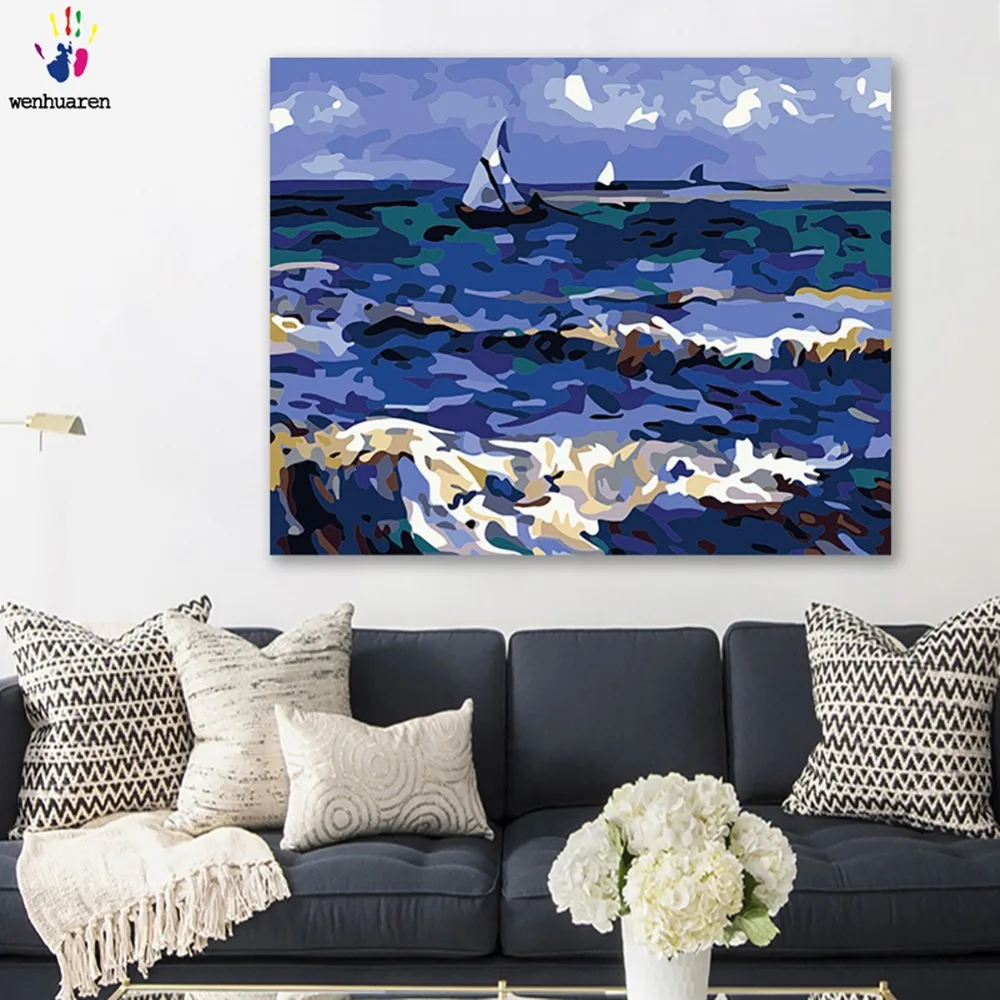 DIY colorings pictures by numbers with colors Wide azure seascape sailboat picture drawing painting by numbers framed
DIY colorings pictures by numbers with colors Wide azure seascape sailboat picture drawing painting by numbers framed