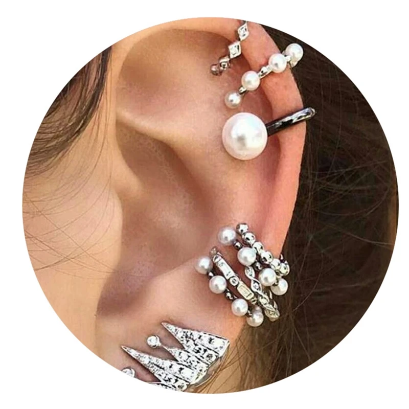 New 9pcs/set Cool Imitation Pearl Small Circle Hoop Earrings for Women Bohemian Women Earring Sets Party Jewelry Earring
New 9pcs/set Cool Imitation Pearl Small Circle Hoop Earrings for Women Bohemian Women Earring Sets Party Jewelry Earring