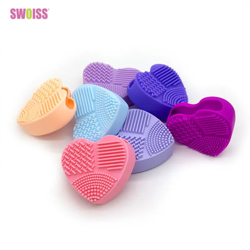 SWOISS 6 Colors Silicone Love Shape Wash Brushes Mat Multifunction Cleaning Makeup Brush For Washing Portable Manually Tool
SWOISS 6 Colors Silicone Love Shape Wash Brushes Mat Multifunction Cleaning Makeup Brush For Washing Portable Manually Tool