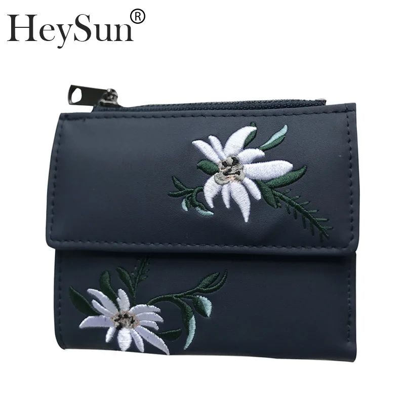 Women Wallet Flowers Embroidered Ladies Fashion Purses Zipper Mini Bag PU Leather Coin Purse Card Holder Short Wallets
Women Wallet Flowers Embroidered Ladies Fashion Purses Zipper Mini Bag PU Leather Coin Purse Card Holder Short Wallets