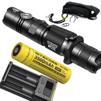 NITECORE MT22C +18650 rechargeable battery Rotary Switch 1000 LMs Flashlight Search Rescue Portable Diecast Torch Free Shipping
NITECORE MT22C +18650 rechargeable battery Rotary Switch 1000 LMs Flashlight Search Rescue Portable Diecast Torch Free Shipping