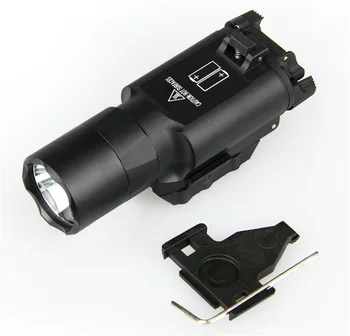 Tactical X300U LED White Light X300 Ultra Pistol Gun Light 500 Lumens Weapon Flashlight Fit 20mm Picatinny Weaver Rail KXS03006
Tactical X300U LED White Light X300 Ultra Pistol Gun Light 500 Lumens Weapon Flashlight Fit 20mm Picatinny Weaver Rail KXS03006