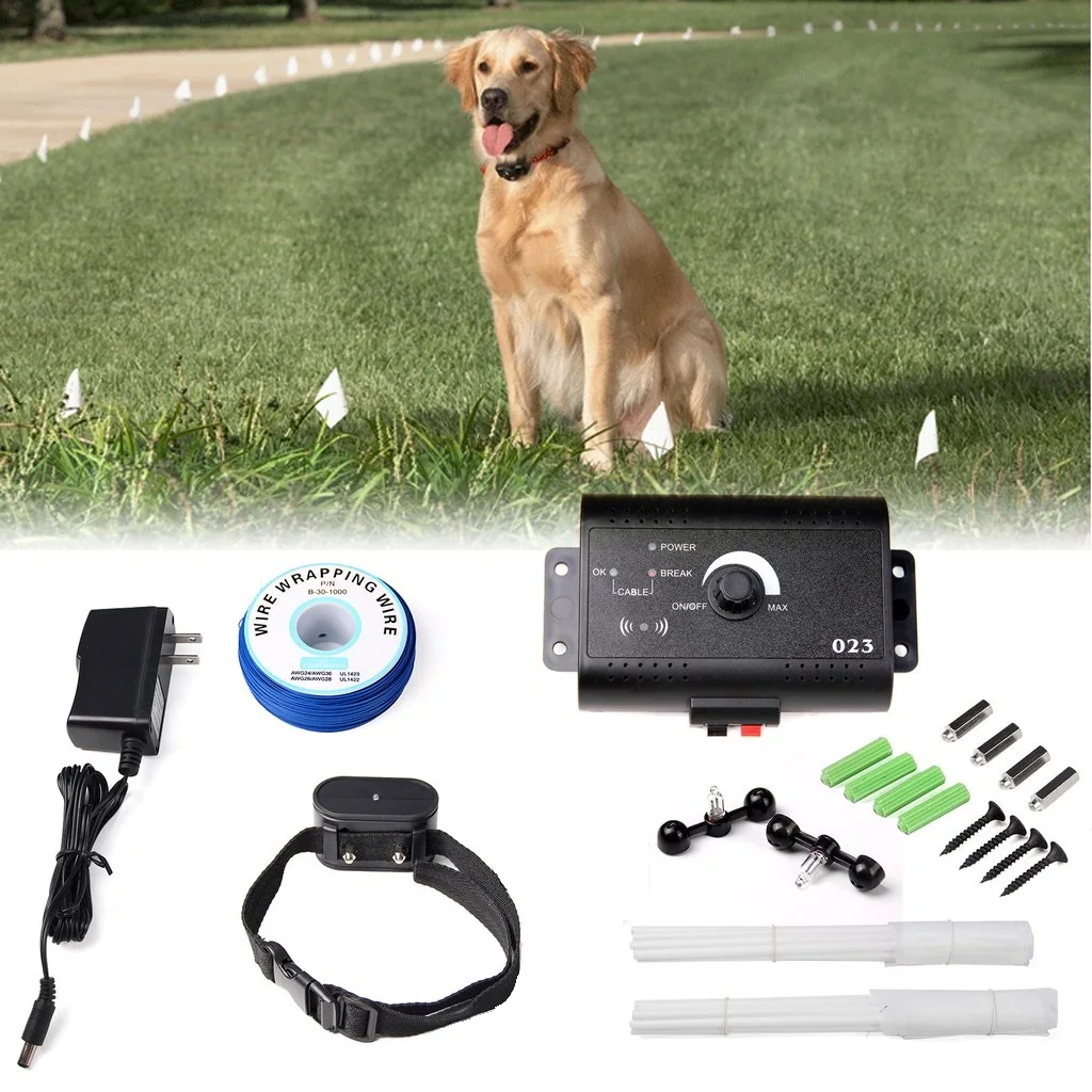 Smart Dog Waterproof Electric Underground Fencing System Shock Training Collar In-Ground Dog Fence
Smart Dog Waterproof Electric Underground Fencing System Shock Training Collar In-Ground Dog Fence