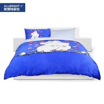 Allbright love bedding set of four pieces Cartoon cotton bedsheets series 100% pure cotton
Allbright love bedding set of four pieces Cartoon cotton bedsheets series 100% pure cotton