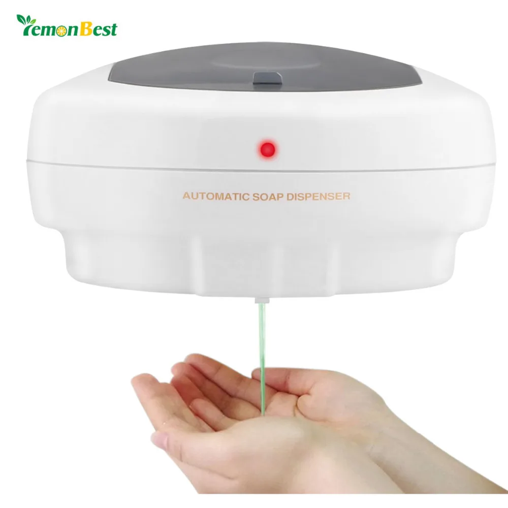 500ml Wall-Mount Automatic Sensor Motion Activated Soap Dispenser Smart Hand Touch-free Automatic Liquid Soap Dispenser Battery
500ml Wall-Mount Automatic Sensor Motion Activated Soap Dispenser Smart Hand Touch-free Automatic Liquid Soap Dispenser Battery