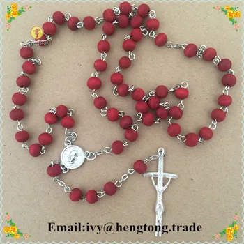 Wholesale free shipping perfume rose scented rosary necklace,7mm red bead rosary wooden bead rosary necklace special offer
Wholesale free shipping perfume rose scented rosary necklace,7mm red bead rosary wooden bead rosary necklace special offer
