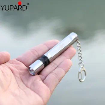 yupard waterproof Stainless 3 modes brightness Torch Light Q5 LED Flashlight mini lantern 10440 AAA battery rechargeable lamp
yupard waterproof Stainless 3 modes brightness Torch Light Q5 LED Flashlight mini lantern 10440 AAA battery rechargeable lamp