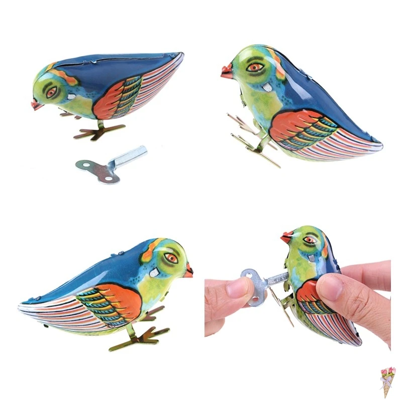 1pcs Vintage Wind-Up Magpie Bird Pecking Tin Toys For Children Mechanical Toy For Kids
1pcs Vintage Wind-Up Magpie Bird Pecking Tin Toys For Children Mechanical Toy For Kids
