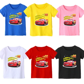 2020 New Summer 95 cars Boy T Shirt Cotton Short Sleeve T-shirt Print Children's Cartoon Kids girls Child's Clothes
2020 New Summer 95 cars Boy T Shirt Cotton Short Sleeve T-shirt Print Children's Cartoon Kids girls Child's Clothes