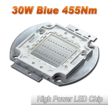 High Power LED Chip 30W Blue Light 455Nm-460Nm Bulbs 30 Watt Beads DIY Spotlights Floodlight COB Integration Lamp SMD ST431
High Power LED Chip 30W Blue Light 455Nm-460Nm Bulbs 30 Watt Beads DIY Spotlights Floodlight COB Integration Lamp SMD ST431