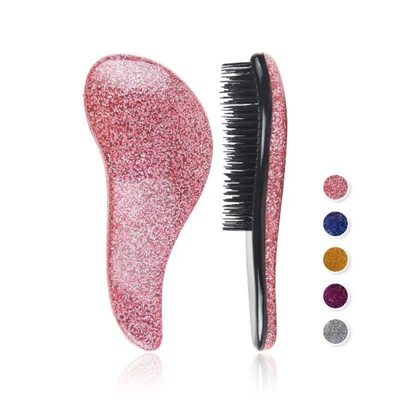 Travel Magic Anti-static Hair Giltter Comb Brush Handle Tangle Detangling Comb Shower Massage Combs Salon Hair Styling Tool
Travel Magic Anti-static Hair Giltter Comb Brush Handle Tangle Detangling Comb Shower Massage Combs Salon Hair Styling Tool