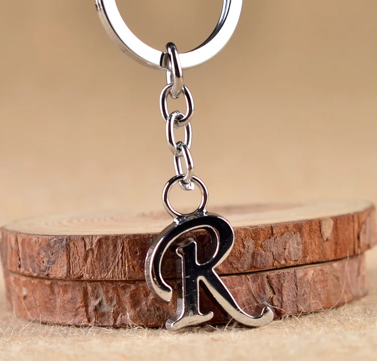 MDNEN New DIY Letters R - Z Metal keychain Rhodium Plated Alloy Key Chains Simple Letter Name Key Ring for Birthday Party Gift
MDNEN New DIY Letters R - Z Metal keychain Rhodium Plated Alloy Key Chains Simple Letter Name Key Ring for Birthday Party Gift
