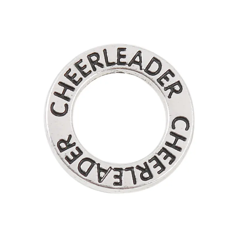 Vintage Round Letter Connector Charms Wholesale Cheerleader Circle Charms AAC345
Vintage Round Letter Connector Charms Wholesale Cheerleader Circle Charms AAC345
